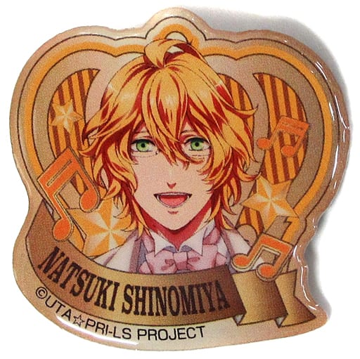 Natsuki Shinomiya Uta no Prince Sama Maji LOVE Legend Star Lapel Pin Badge Badge [USED]