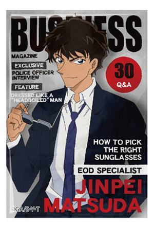 Jinpei Matsuda Detective Conan Square Can Badge Vol.2 Can Badge [USED]