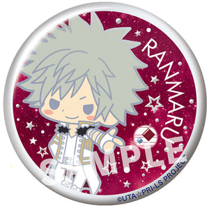 Ranmaru Kurosaki Uta no Prince Sama Maji LOVE Legend Star es nino Dekokira Badge Collection Can Badge [USED]