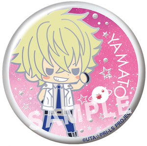 Yamato Hyuga Uta no Prince Sama Maji LOVE Legend Star es nino Dekokira Badge Collection Can Badge [USED]