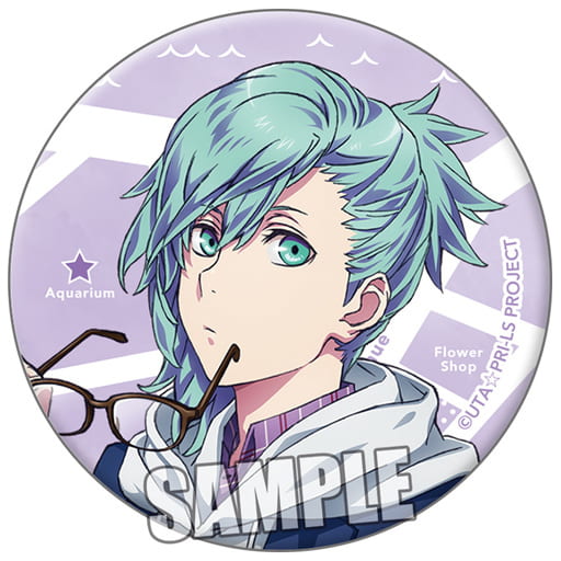 Ai Mikaze Uta no Prince Sama Maji LOVE Legend Star Trading Tin Badge Shining Production Ver. Can Badge [USED]