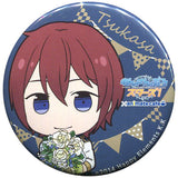 Tsukasa Suou Ensemble Stars! X Animatecafe Trading Tin Badge 2nd Anniversary Ver.A Can Badge [USED]