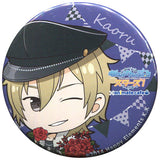 Kaoru Hakaze Ensemble Stars! X Animatecafe Trading Tin Badge 2nd Anniversary Ver.B Can Badge [USED]