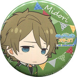 Midori Takamine Ensemble Stars! X Animatecafe Trading Tin Badge 2nd Anniversary Ver.B Can Badge [USED]