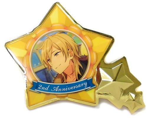 Kaoru Hakaze Ensemble Stars! Ichiban Kuji Thank You, Transfer Student 2nd Anniversary Pins Prize L Lapel Pin [USED]