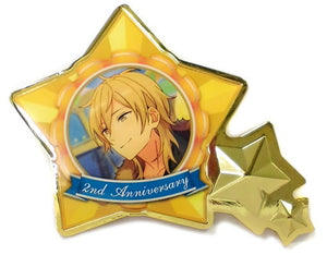 Kaoru Hakaze Ensemble Stars! Ichiban Kuji Thank You, Transfer Student 2nd Anniversary Pins Prize L Lapel Pin [USED]