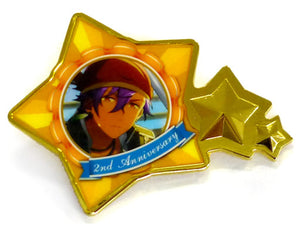 Adonis Otogari Ensemble Stars! Ichiban Kuji Thank You, Transfer Student 2nd Anniversary Pins Prize L Lapel Pin [USED]