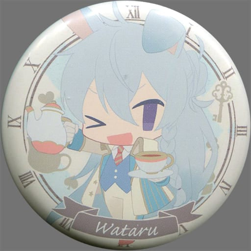 Wataru Hibiki Ensemble Stars! Ani Cap Wonderland Series Can Badge [USED]