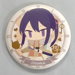 Souma Kanzaki Ensemble Stars! Ani Cap Wonderland Series Can Badge [USED]