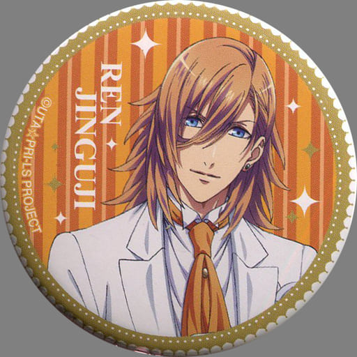 Ren Jinguji Uta no Prince Sama Maji Love Legend Star X Animatecafe Trading Tin Badge Can Badge [USED]