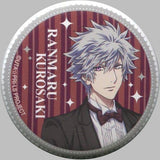 Ranmaru Kurosaki Uta no Prince Sama Maji Love Legend Star X Animatecafe Trading Tin Badge Can Badge [USED]