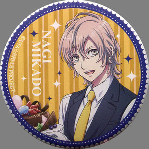 Nagi Mikado Uta no Prince Sama Maji Love Legend Star X Animatecafe Trading Tin Badge Can Badge [USED]