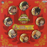 Gold Medal Style Can Badge Set 8 Set Ichiban Kuji My Hero Academia - Yuei Sports Festival!- Prize A Can Badge [USED]