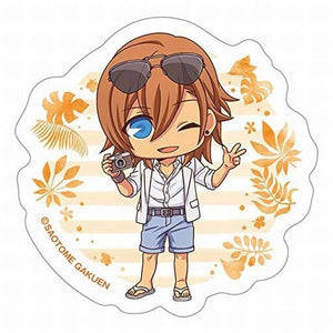 Ren Jinguji Uta no Prince Sama Trading Acrylic Badge HAPPY SUMMER Chibi Chara Ver. Can Badge [USED]