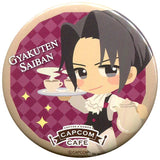 Mitsurugi Reiji CAPCOM CAFE x Ace Attorney Can Badge Can Badge [USED]