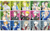 All 15 Types Set The Idolmaster SideM x GOOD SMILE x animatecafe Trading Square Can Badge C Group Can Badge [USED]