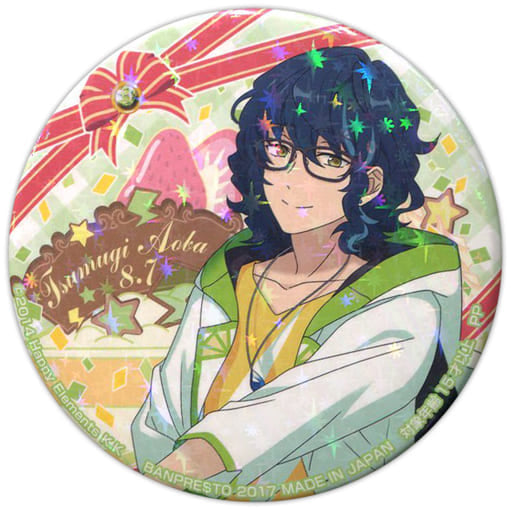 Tsumugi Aoba Ensemble Stars! Anniversary Can Badge July-September Can Badge [USED]