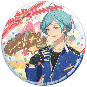 Kanata Shikai Ensemble Stars! Anniversary Can Badge July-September Can Badge [USED]