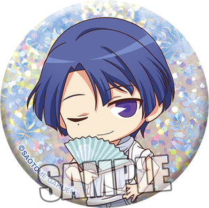 Masato Hijirikawa Uta no Prince Sama Trading Hologram Can Badge HAPPY SUMMER Chibi Chara Ver. Can Badge [USED]