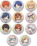 Otoya Ittoki , etc. Uta no Prince Sama Trading Hologram Can Badge HAPPY SUMMER Chibi Chara Ver. All 11 Types Set Can Badge [USED]