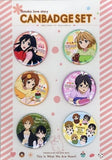 Can Badge 6 Types Set Tamako Love Story 2nd Kyoto Animation & DO Fan Appreciation Event We are now !! Goods Can Badge [USED]