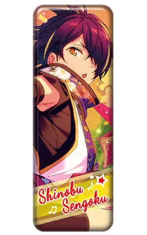 Shinobu Sengoku Ensemble Stars! Long Can Badge Collection 6 7 Can Badge [USED]