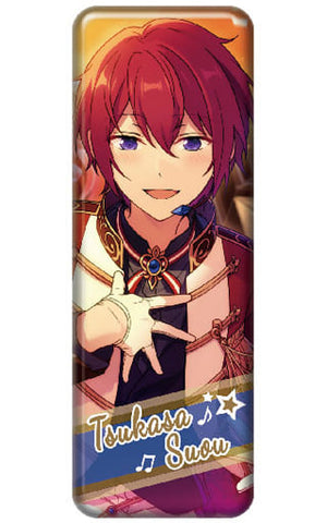 Tsukasa Suou Ensemble Stars! Long Can Badge Collection 6 8 Can Badge [USED]