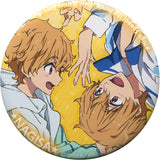 Hazuki Nagisa High Speed! Free! Starting Days Big Hit Commemorative Stage Greeting / Live Viewing Attendee Gift Can Badge [USED]