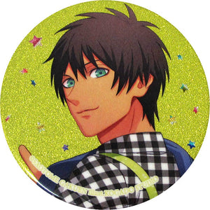 Cecil Aijima Uta no Prince Sama 7th Special Anniversary Trading Tin Badge Glitter Star Ver. Can Badge [USED]