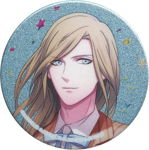 Camus Uta no Prince Sama 7th Special Anniversary Trading Tin Badge Glitter Star Ver. Can Badge [USED]