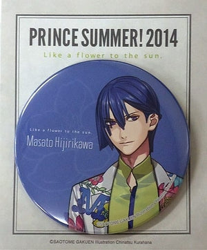 Masato Hijirikawa Uta no Prince Sama Prince Summer! 2014 Goods Can Badge [USED]