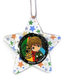 Midori Takamine Ensemble Stars! Deco Badge Key Holder Trickstar & Ryuseitai Key Ring [USED]