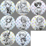 Hetalia Axis power Original Version Chara Badge Collection vol.2 All 8 Types set Can Badge [USED]