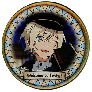 Eichi Tenshouin Ensemble Stars! Welcome to Festa Character Badge Collection Can Badge [USED]