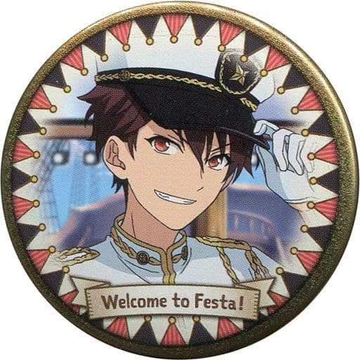 Chiaki Morisawa Ensemble Stars! Welcome to Festa Character Badge Collection Can Badge [USED]