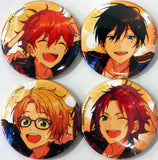 Trickstar Ensemble Stars! Official Works Animate Limited Set Included Benefits 4 Types Set Can Badge [USED]