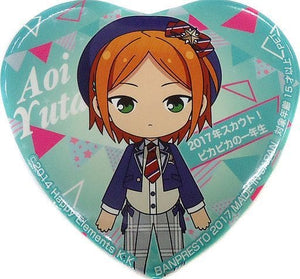 Yuuta Aoi 2017 Scout! Shiny First Graders Ensemble Stars! Yumenosaki Event Collection Can Badge Vol.1 Can Badge [USED]