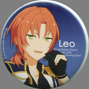 Leo Tsukinaga Ensemble Stars! Dream Live 1st Tour Morning Star! Character Badge Collection Can Badge [USED]