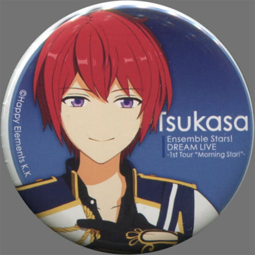 Tsukasa Suou Ensemble Stars! Dream Live 1st Tour Morning Star! Character Badge Collection Can Badge [USED]