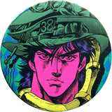 Joseph Joestar Green X Pink X Yellow JoJo's Bizarre Adventure Collection Can Badge 50th Anniversary Weekly Shonen Jump Exhibition Vol.1 Limited Can Badge [USED]