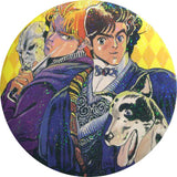 Jonathan & Dio & Danny Holo Specifications JoJo's Bizarre Adventure Collection Can Badge 50th Anniversary Weekly Shonen Jump Exhibition Vol.1 Goods Can Badge [USED]