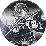 Mikazuki Munechika Life Oversized Can Badge Katsugeki Touken Ranbu x ufotable DINING Fun Lottery W Chance Award Can Badge [USED]