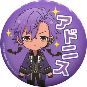 Adonis Otogari Ensemble Stars! Deformed Can Badge 2 Can Badge [USED]