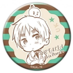 England Hetalia: Axis Powers Trading Tin Badge Part 2 Vol.2 Can Badge [USED]