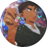 Hattori Heiji Life Illustration Detective Conan Trading Hologram Tin Badge Animate Girls Festival 2017 Goods Can Badge [USED]