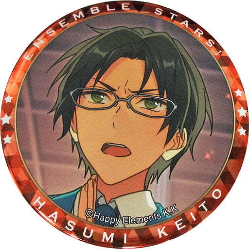 Keito Hasumi Before The Talent Blooms Ensemble Stars! Character Badge Collection Remembrance * Each Crossroad Can Badge [USED]