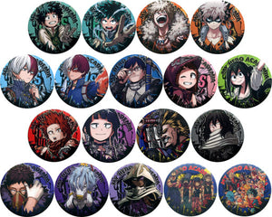 All 18 Types Set My Hero Academia Collection Can Badge Vol.3 Jump Festa 2018 Goods Can Badge [USED]