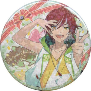 Natsume Sakasaki Ensemble Stars! Anniversary Can Badge January-March Can Badge [USED]