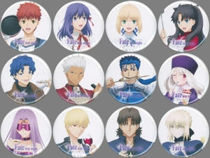 All 12 Types Set Fate/stay night: Heaven's Feel x ufotable cafe Lottery Can Badge Can Badge [USED]