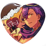 Adonis Otogari UNDEAD Ensemble Stars! Amusement Ichiban Cafe Munekyun! Chocolat Party♪ Heart Shaped Can Badge Part1 Can Badge [USED]